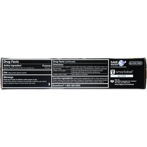 Colgate Dentifricio Colgate Max Fresh + Carbone e Menta (confezione da 2 da 6 once) 2