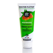 Dr Plotkas Fluoride Free Whitening Toothpaste by Mouthwatchers | Naturally Sourced Organic Propolis and Fresh Organic Mint | Sensitive Teeth and Gums