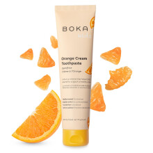 Boka Fluoridfri Tandkräm Nano Hydroxyapatite - Apelsin Grädde Smak, 4 oz 1Pk
