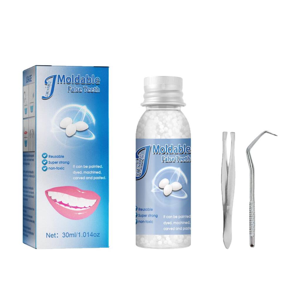 RéParation Dentaire, RéParation De ProthèSes Dentaires, Perles, Pinces, Cure-Dents, Outils Dentaires Pour RéParer Les Obturations, Les Dents Manq-image