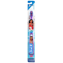 Oral-B Princess Toothbrush for Little Girls Children 3+ Extra Soft Moana Characters - 1 Count