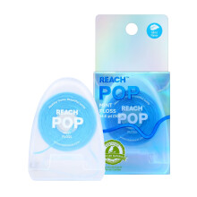 REACH POP Dental Floss Mint Plaque Remover voor tanden versnipperen Veganistisch Wax Cruelty Free Eco-vriendelijke verpakking Mondverzorging PFAS-vri