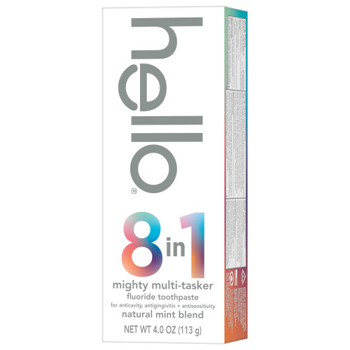 Dentifrice Fluoré 8 en 1 Multi-actions, Mélange Menthe Naturelle