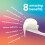 Dentifrice Fluoré 8 en 1 Multi-actions, Mélange Menthe Naturelle 3
