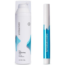 Smileactives Tandsk Whitening Kit, Komplett Hemma Tandsk Whitening Behandling, Resestorlek, Fläckborttagare