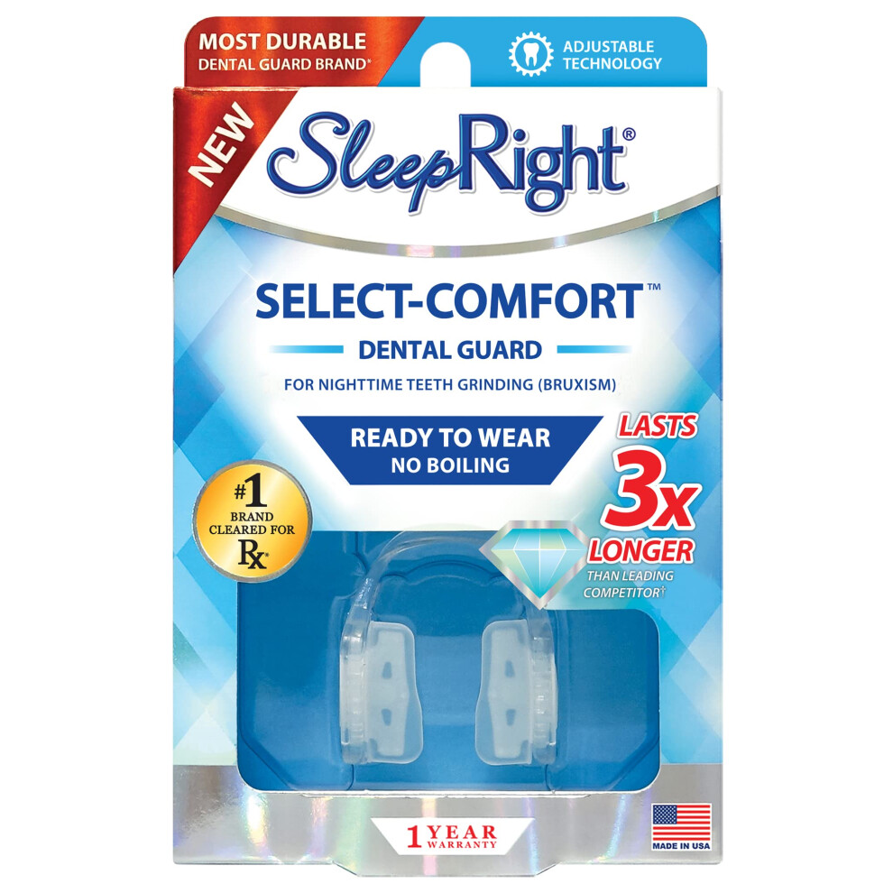 Nukuoikein Sleepright Select-Comfort Dental Guard (New Version) - Sleeping Teeth Guard - Mouth Guard To Prevent Teeth Grinding