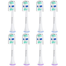 OLINS KAKO Udskiftning Børstehoveder til Philips Sonicare Toothburste håndterer tandbørstehoveder til Sonicare (pakke af 8)