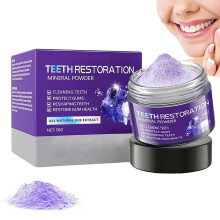 Teeth Restoration Mineral Powder Mineral Tooth Powder Dental Restoration Effective in Strengthening Teeth and Gums Protect Gums and Freshen Breath