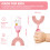 ZMRZ U-Shaped Toothbrush for Kids Ages 2-7 4