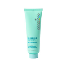 Cocofloss Cocoshine Whitening Zahnpasta Remineralisiert und repariert empfindliche Z  hne Fluoridfrei mit n-HA Kinderfreundliche leckere Minze 3,4 oz