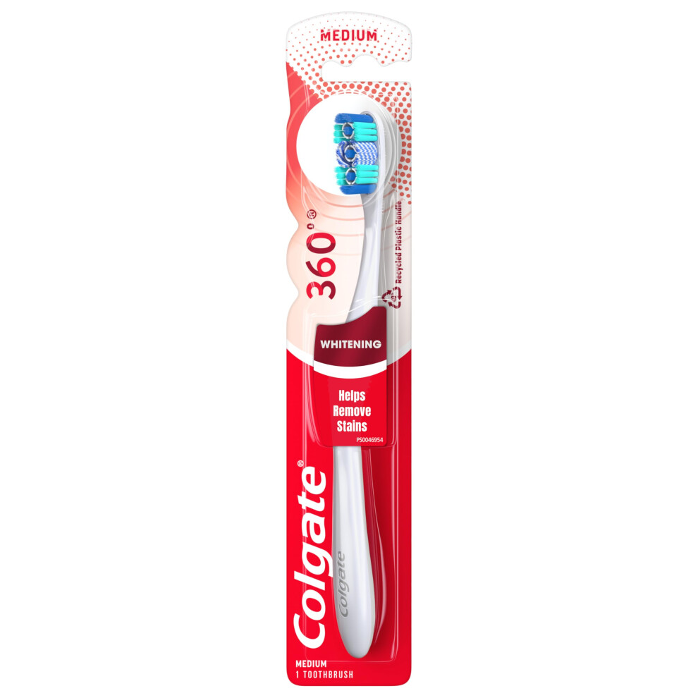Colgate 360 Optic White Full Head Toothbrush  Medium-image-OPC-PGS8J9Q-NEW