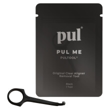 PUL-pakket met 1 herbruikbare Clear Aligner Removal Tool - Compatibel met Invisalign verwijderbare beugelhouders en trays - Eenvoudig te gebruiken ap