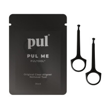 PUL-pakket van 2 herbruikbare Clear Aligner Removal Tool - Compatibel met Invisalign verwijderbare beugelhouders en trays - Eenvoudig te gebruiken ap