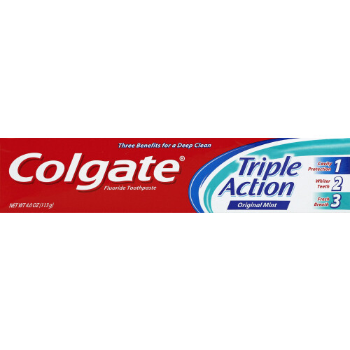 Colgate Colgate Triple Action Toothpaste  4 Ounce