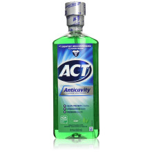 Act Anticavity Fluoride Mouthwash Mint 18 fl oz (Pack of 3)(Packaging May Vary)
