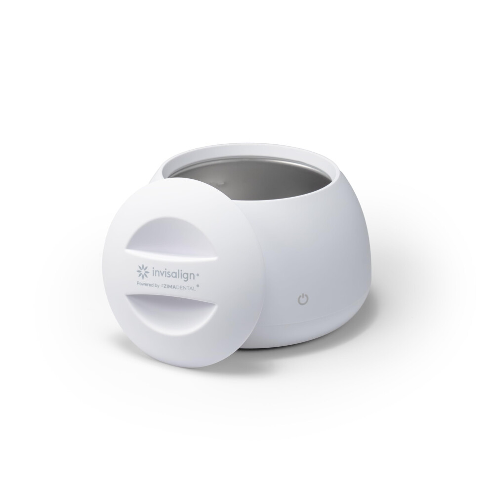 Invisalign White Ultrasonic Cleaner | Powered By Zima Dental | Aligner And Retainer Cleaner | Arctic