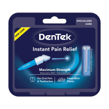 DenTek, Sofort Schmerzlinderung, Maximale Stärke, Saubere Minze, 1 Kit