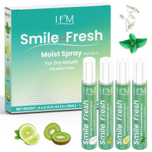 HM - Dry Mouth Flavoured Spray Xylitol - Alcohol Free | Instantly Hydrate & Moisturize | pH Balanced | Promotes Saliva Production & Soothes Bad Breat