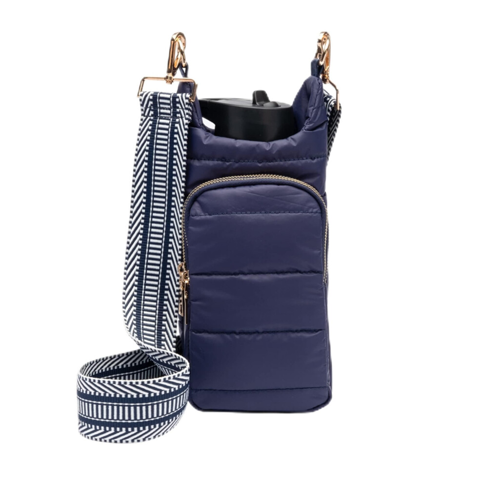 Wanderfull Original Hydrobag | Gesteppte Umh Ngetasche Mit Wasserflaschenhalter, Taschen Und Riemen | Zum Tragen Von 32-Oz-Wasserflaschen, Becher-image