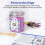 Avery Matte White Rectangle Labels with Sure Feed  4"""" x 3""""  100 Matte White Printable Labels 3