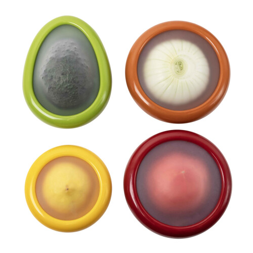 Joie Σετ Joie Food Saver με αβοκάντο, ντομάτα, κρεμμύδι και λεμόνι, σιλικόνης, ένα μέγεθος 4 2