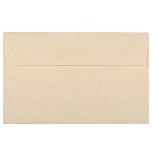 Envelopes de convite em pergaminho JAM PAPER A10 - 6 x 9 1/2 - marrom reciclado - 50/pacote
