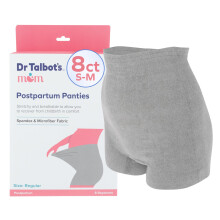 Dr. Talbots mor postpartum undert?j - 8 t?lling - st?rrelse sm? til mellemstore disponible trusser til postpartum pleje - gr?
