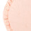 Lush Decor 36" Tapete Redondo para Bebê com Renda, Rosa 3