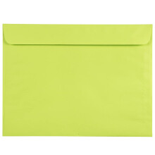JAM PAPER 9 x 12 Envelopes Coloridos - Verde Lima Ultra - 25/Pack