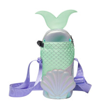 Corkcicle x Disney Princess Ariel Crossbody Water Bottle Sling Bag Fits 16 oz to 40 oz Tumbler - Water Bottle Holder with Strap Securely Holds Bottl
