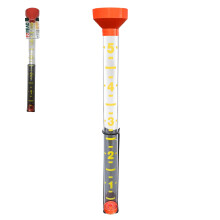 Headwind EZRead 26  Giant Professional Outdoor rain Gauge  USA Made Heavy Duty All Weather Freeze Proof mountable with Float  Orange (820-0017)