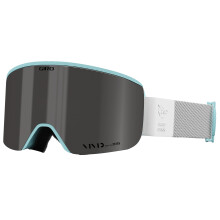 Gafas de esqu de eje de giro - gafas de snowboard para hombres - correa azul de Daphne con humo vvido/lentes infrarrojos vvidos