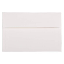 Jam Paper A9 Strathmore Invitacin sobres - 5 3/4 x 8 3/4 - White Wove Bright White - 50/Pack