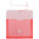 JAM PAPER Plastic Envelopes with Button & String Tie Closure - Index Size - 5 1/2 x 7 1/2 - Pink/Light Red - 12/Pack 2