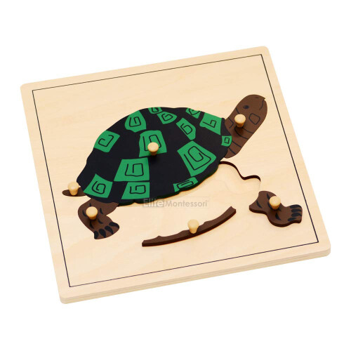 Elite Montessori-schildpadpuzzel 1