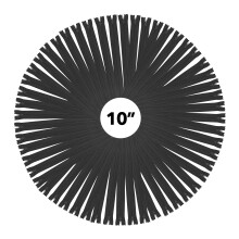 Nylonvetoketjut ompeluun, irtovetoketjutarvikkeet Mandala Craftsilta (10 tuumaa musta)