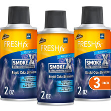 Armor All Fresh FX Smoke X Auto-Geruchsbeseitigungsspray, Auto-Lufterfrischer, 3er-Set, Mitternachtsduft, je 2 oz