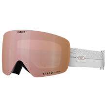 Giro Giro RS RS Ski Goggles - Gafas de snowboard para hombres y mujeres - Correa blanca de moda con vvido oro rosa/lentes infrarrojos vvidos