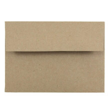 JAM PAPER 4Bar A1 Premium kutsukirjekuoret - 3 5/8 x 5 1/8 - Ruskea voimapaperikassi - 100 / kpl