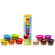 Pacote de 10 Massinhas do Sesame Street | Moldar e Criar com Elmo, Cookie Monster, Big Bird e Mais | 1oz