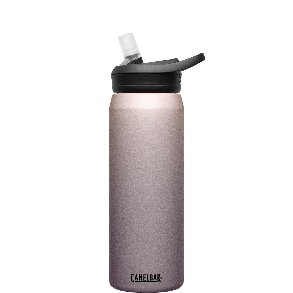 CamelBak Eddy+ Water Bottle with Straw - Insulated Stainless Steel  25 oz  Rose Gold Sky