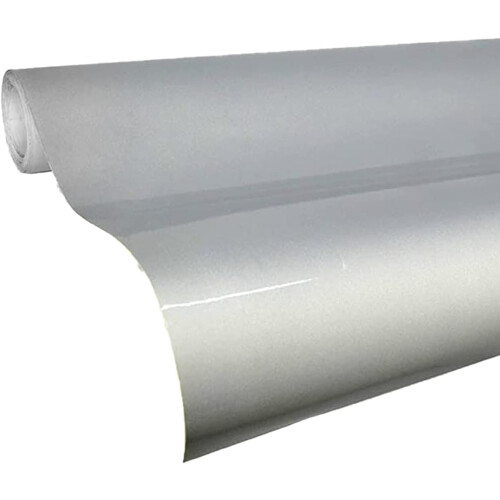 VViViD DECO65 Reflexive Permanent Adhesive Craft (12"" x 15ft Reflexive Silver)