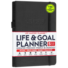 Life & Goal Planner - Un viaggio di 12 mesi per raggiungere i tuoi obiettivi Aumenta la produttivit Passione Successo e felicit - Life Planner