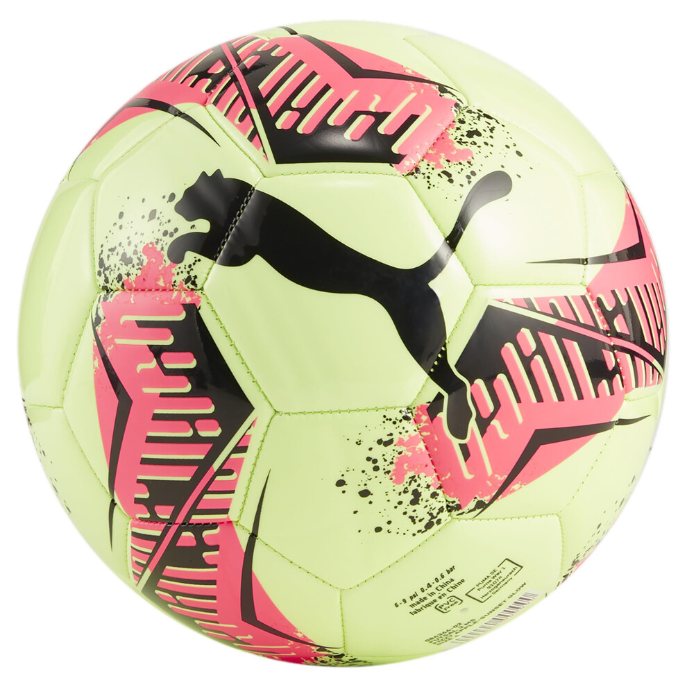 PUMA Unisex Futsal 3 Machine Stitch Soccer Ball 3 Fizzy Apple-Sunset Glow