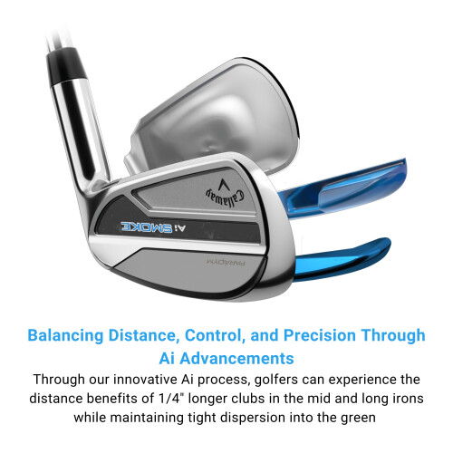 Callaway Callaway Golf Paradym AI Smoke Einzelner Eisen (Linkshänder, Pitching Wedge, Graphit, Leicht) 2
