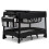 4moms Breeze Playard Ble Caddy Opbevaring til bleer Babyservietter og Organization Sort 3
