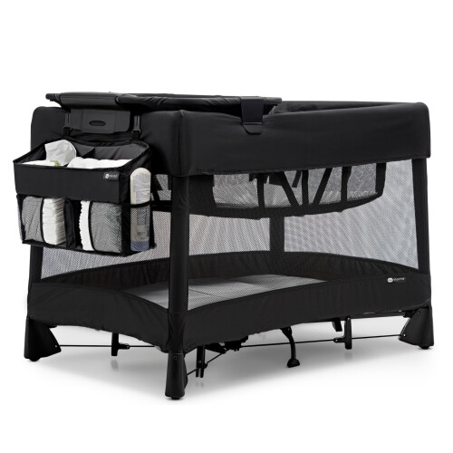 4moms Breeze Playard Ble Caddy Opbevaring til bleer Babyservietter og Organization Sort 2