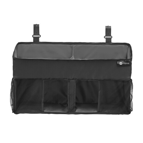 4moms Breeze Playard Ble Caddy Opbevaring til bleer Babyservietter og Organization Sort