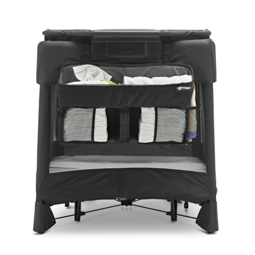 4moms Breeze Playard Ble Caddy Opbevaring til bleer Babyservietter og Organization Sort 1