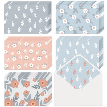 Blank Cards with Envelopes All Occasion 30-Blank Note Cards with Envelopes & Stickers | 4 x 6 Blank Greeting Cards Stationary Cards set | Assortmen